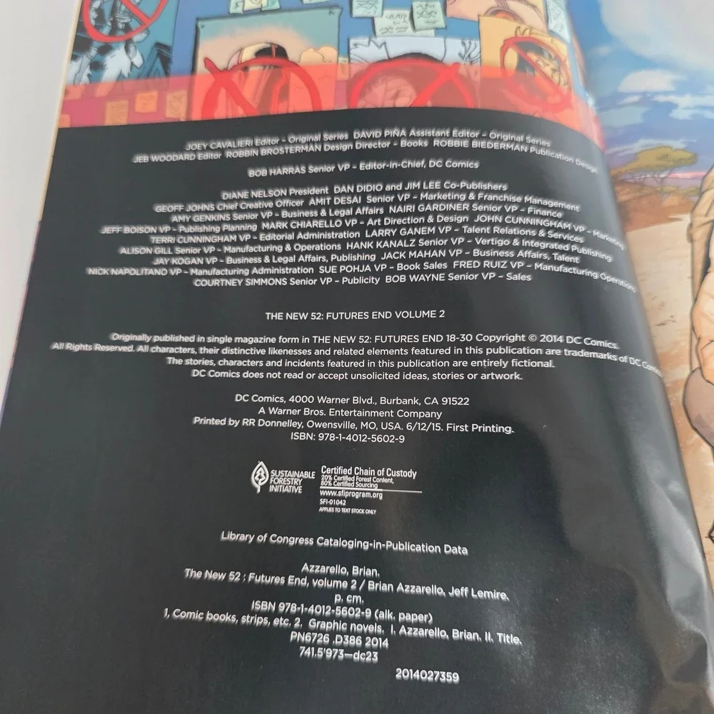 DC Comics The New 52 Futures End Volume 2 Graphic Novel‎ TPB Issues 18-30 2015